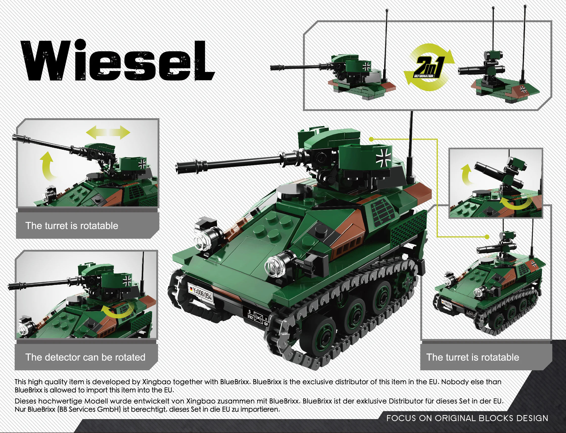 Weasel armoured vehicles 星堡 XINGBAO XB-06054 image 3