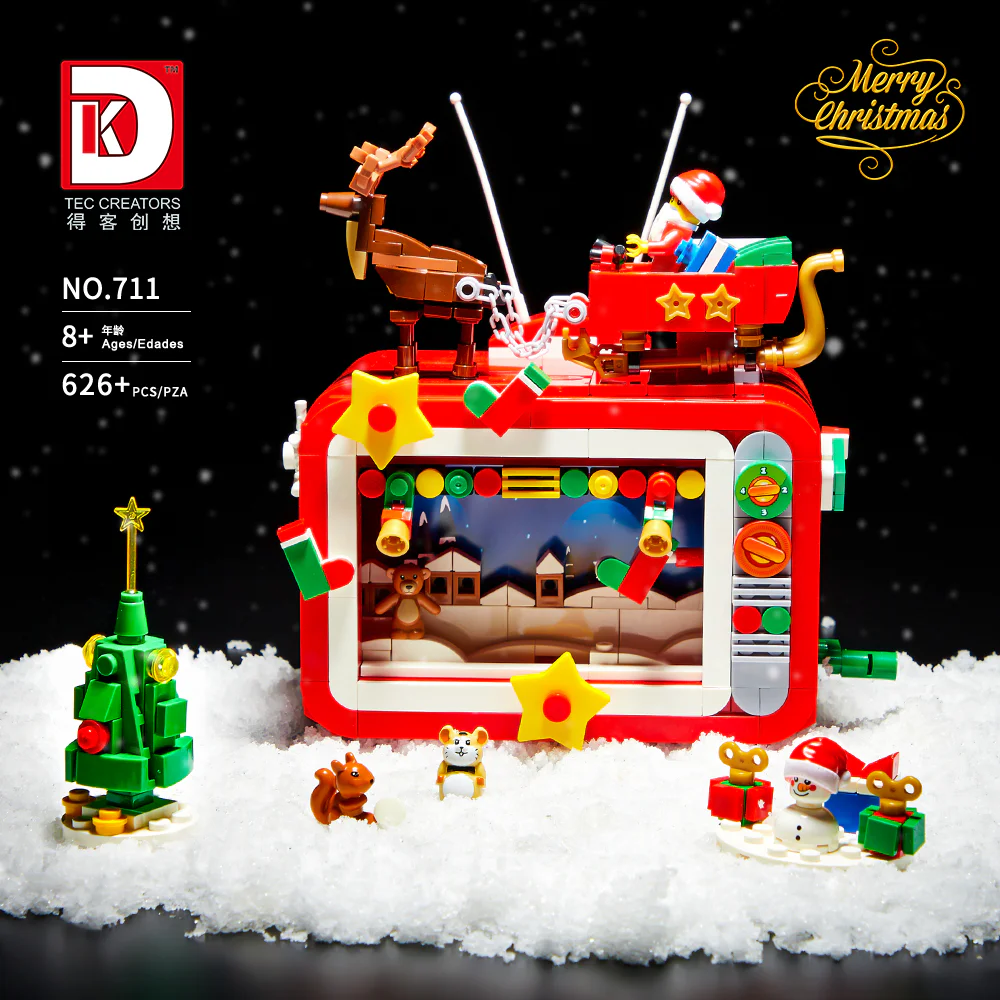 Christmas TV 得客创想 DK 711 image 2