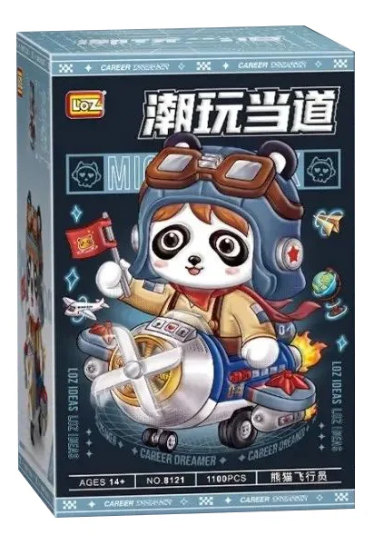 The tide playing: Panda pilots 俐智LOZ 8121 image 1