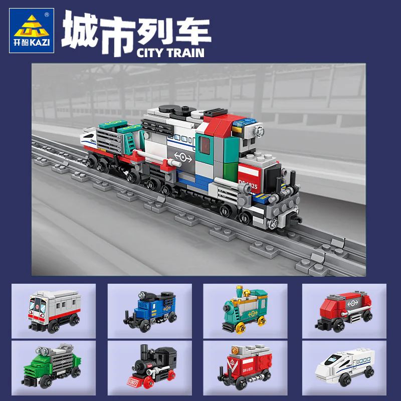 City Train: City Truck 开智 KAZI/高博乐 GBL KY98262 image 1