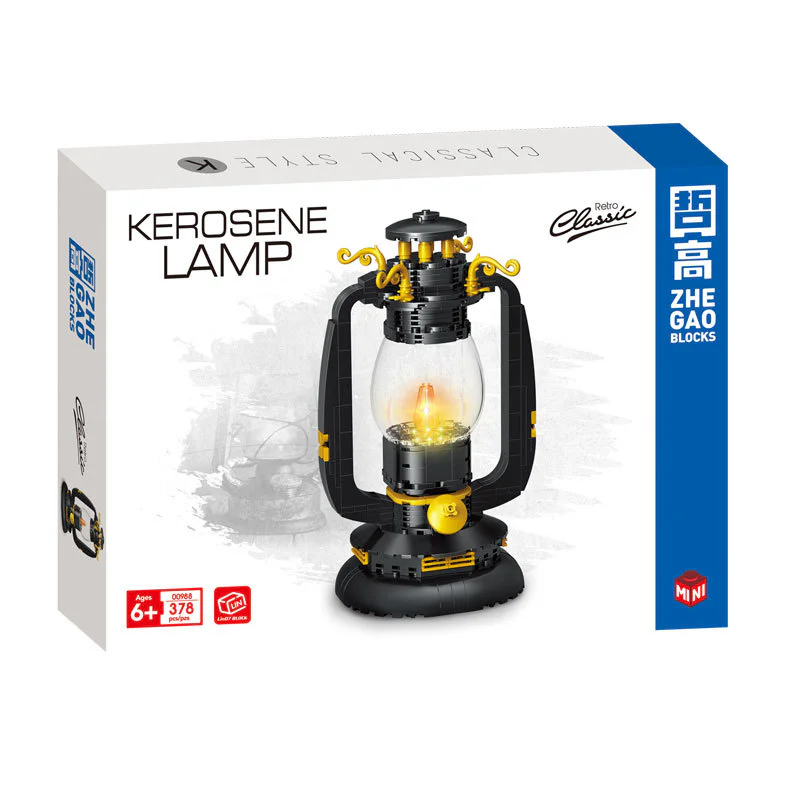 Retrospect kerosene lamps 哲高 ZHEGAO 00988 image 1