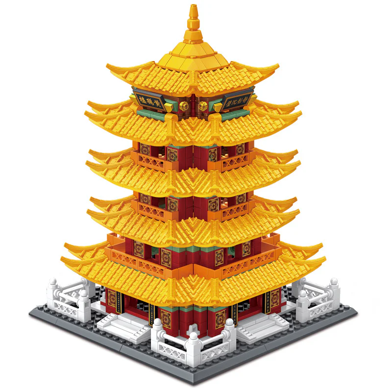 Yellow Crane Building 乐毅积木 93001