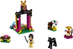 Mulan's martial arts training day.