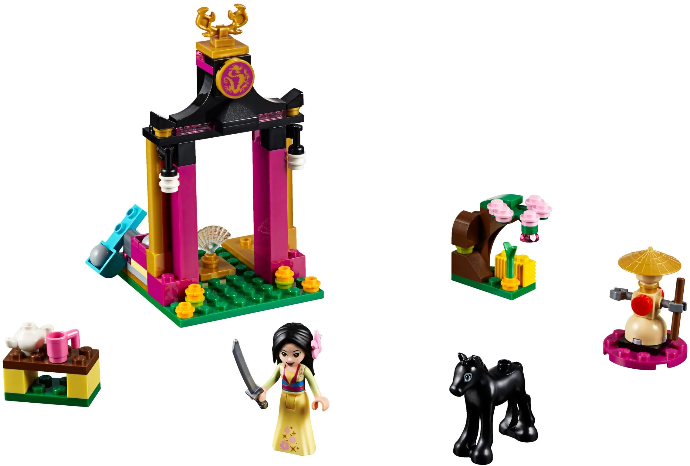 Mulan's martial arts training day. 70220 image 1