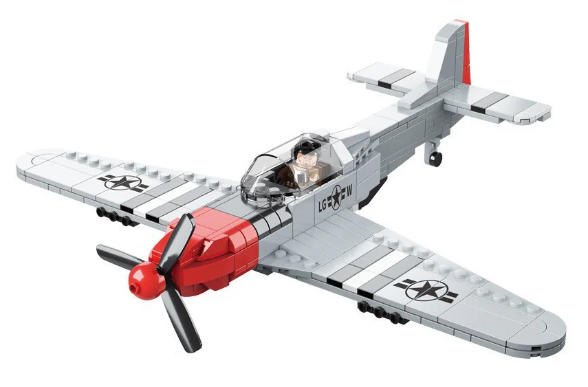 WWII AIRSTRIKES: P-51 明迪 minGDi/磊宝 LEIBAO 9039 image 3