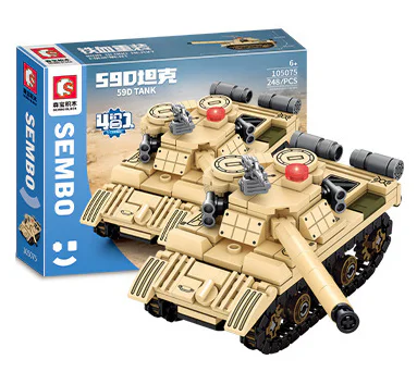 Heavy iron blood: 15 light tanks 森宝 SEMBO 105077 image 5