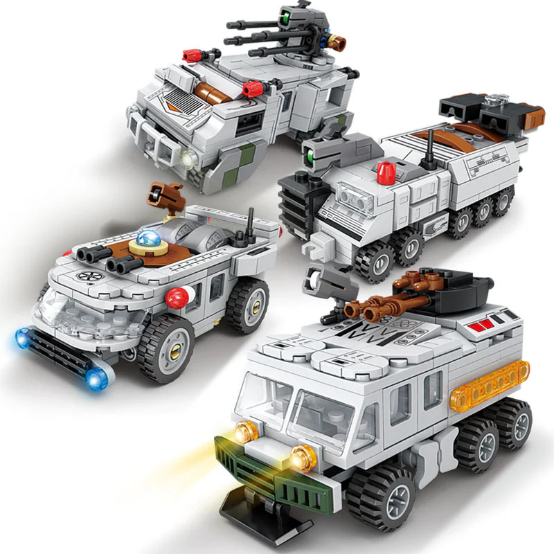 Cosmos III: All-terrain energy transfer arms vehicle 4 开智 KAZI/高博乐 GBL KY6623 image 2