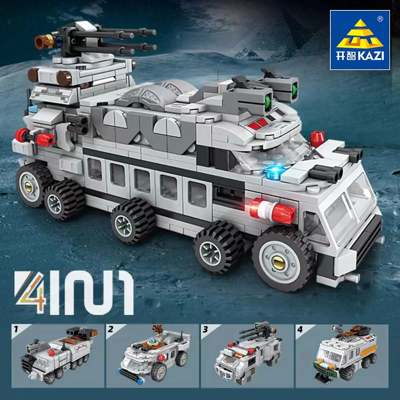 Cosmos III: All-terrain energy transfer arms vehicle 4 开智 KAZI/高博乐 GBL KY6623 image 3