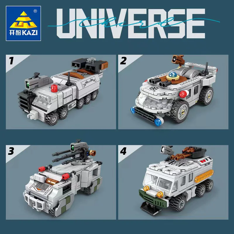 Cosmos III: All-terrain energy transfer arms vehicle 4 开智 KAZI/高博乐 GBL KY6623 image 5