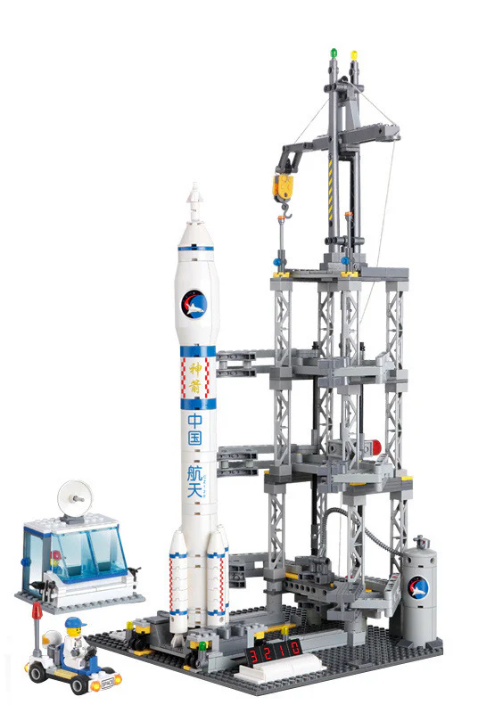 SPACE: LONG MARCH 2 F ROCKET LAUNCHER 开智 KAZI/高博乐 GBL KY83001