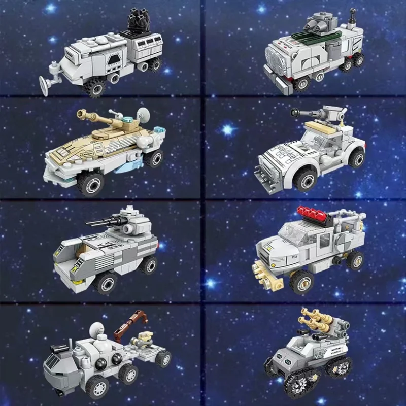 Third universe: planetary armoured vehicles 8 plus 1 开智 KAZI/高博乐 GBL KY6622 image 3