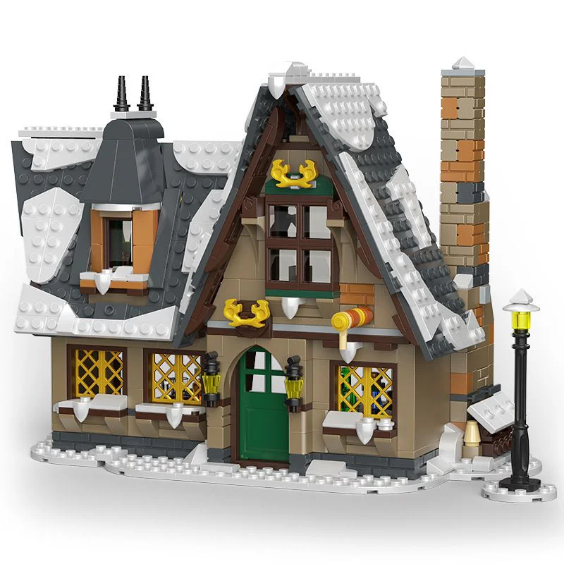 The Christmas house 宇星模王 MOULDKING 16049 image 2