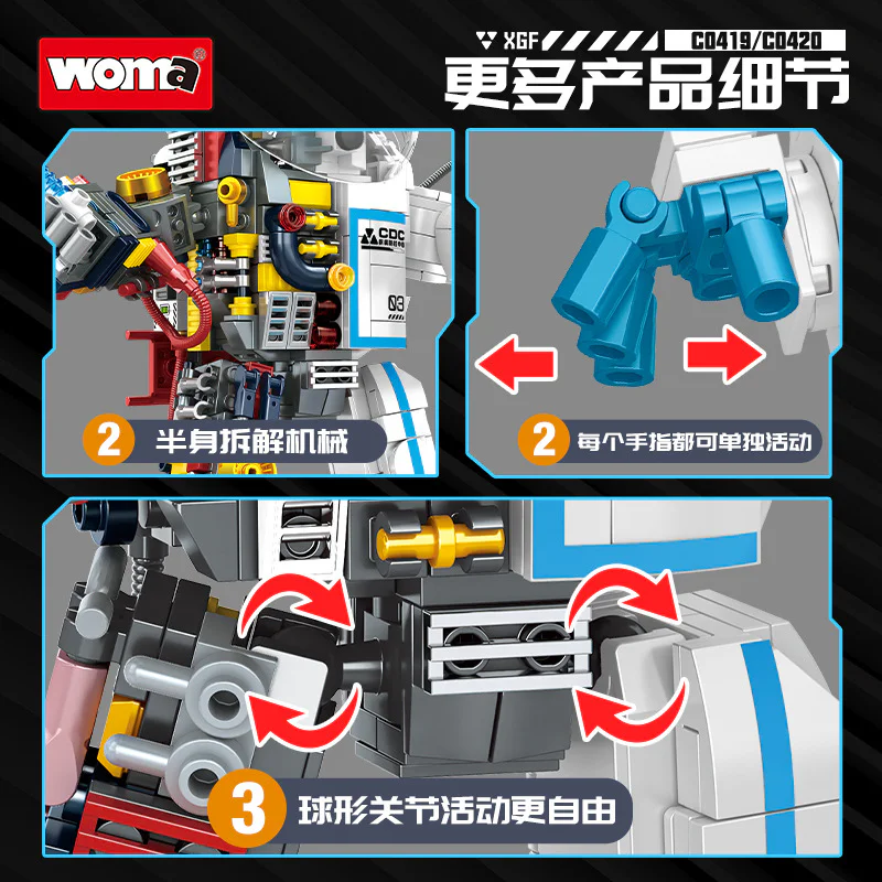 Anti-prevalence White: Regional Command 沃马动漫 WOMA C0419 image 3
