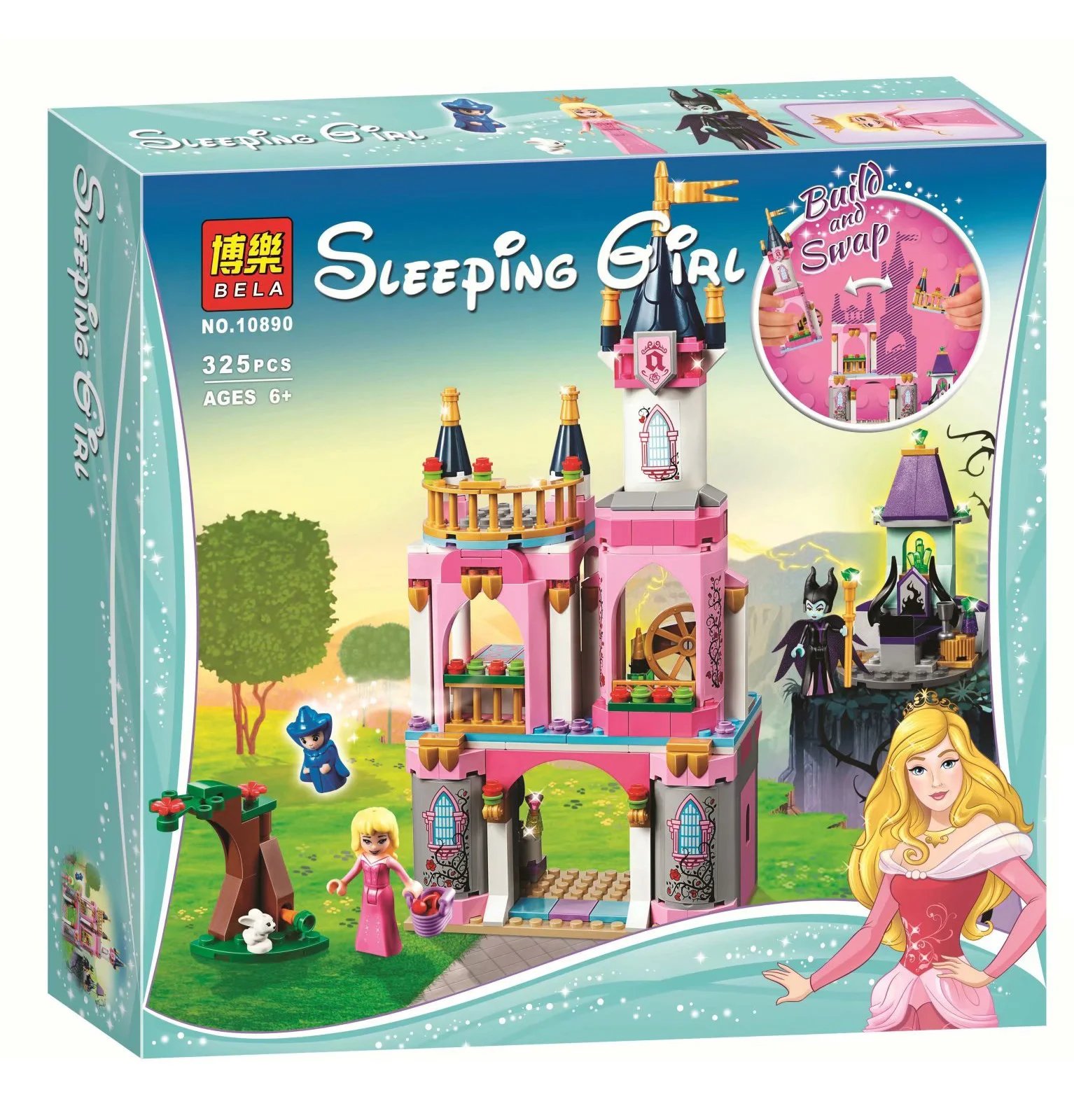 The Sleeping Beauty's Fairy Tale Castle 10890 image 1