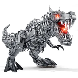 Iron and steel dragon, mechanical dinosaur