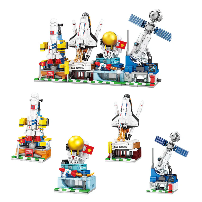 Space Street View, Section 4, Shinjid, NASA, Space Museum, Skyboat One 乐玩创客LWCK 80022 image 1