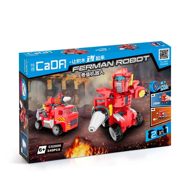 Feynman robot 咔搭 CaDA/双鹰 DoubleE C52009 image 1