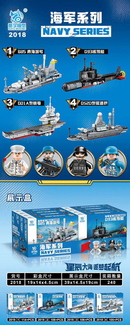Naval Section 4 酷宇模型KUYU MOXING 2018