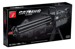 Gatling machine gun