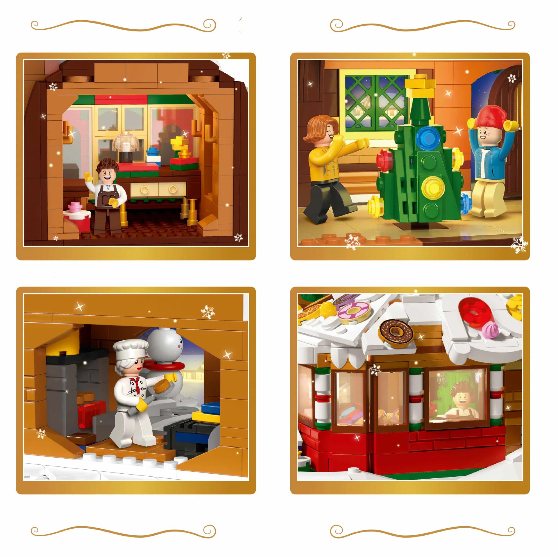 Gingerbread House 哲高 ZHEGAO DZ6025 image 2