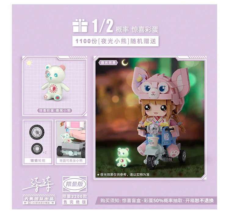 I'm not square 俐智LOZ PDW001 image 2