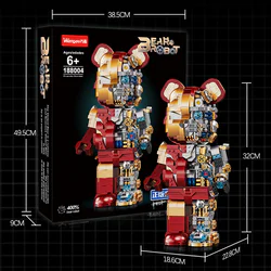 Iron Man Machine Bear 400%