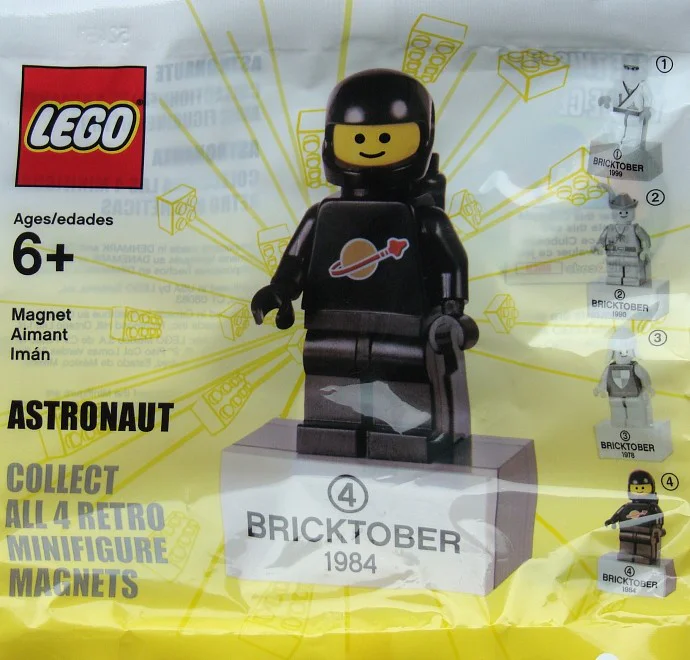 Bricktober: Classic black astronaut 乐高 LEGO 2856226 image 1