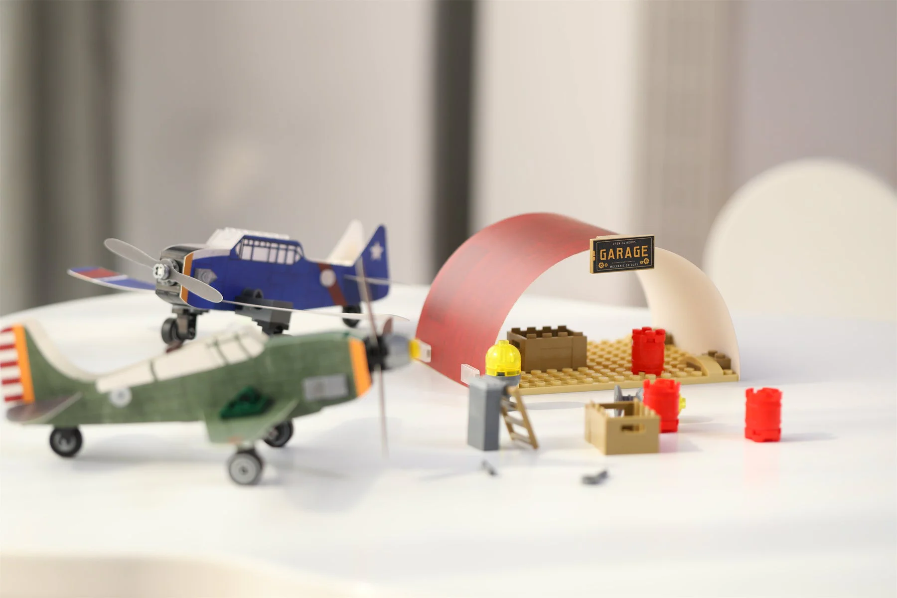 Plugin blocks: aircraft packages 咔搭 CaDA/双鹰 DoubleE C71024 image 6