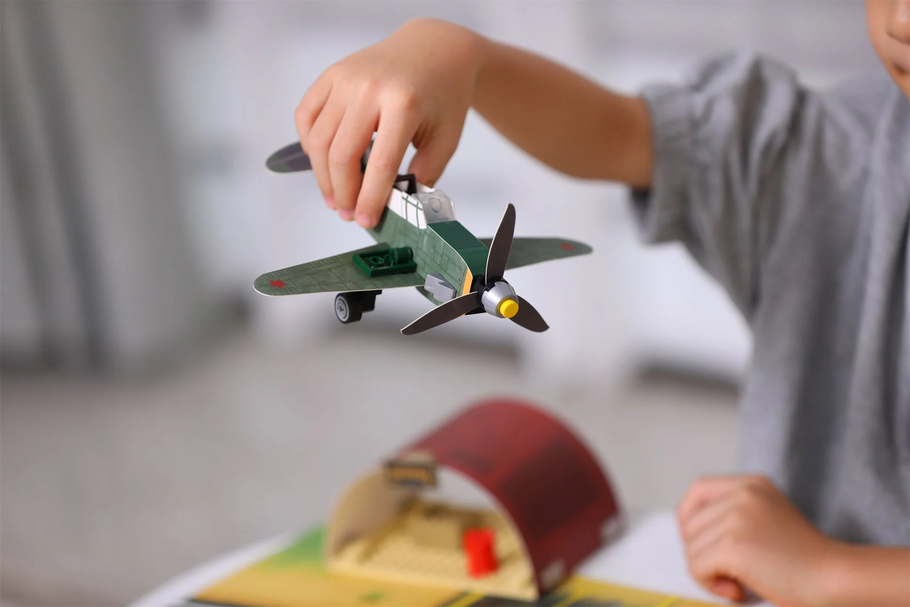 Plugin blocks: aircraft packages 咔搭 CaDA/双鹰 DoubleE C71024 image 8