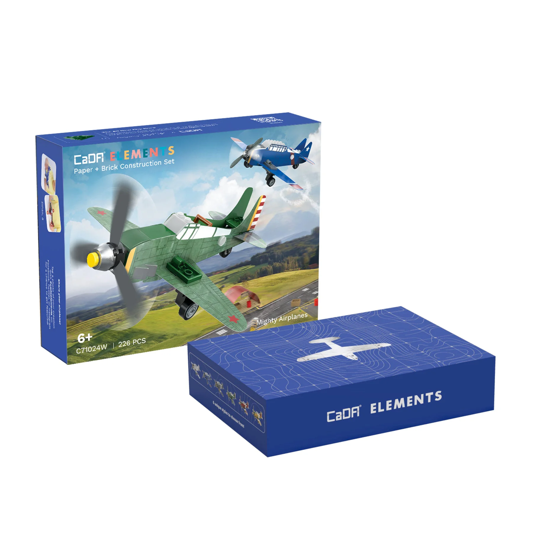 Plugin blocks: aircraft packages 咔搭 CaDA/双鹰 DoubleE C71024 image 10
