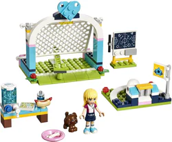 Good friend: Steffanie's soccer training ground