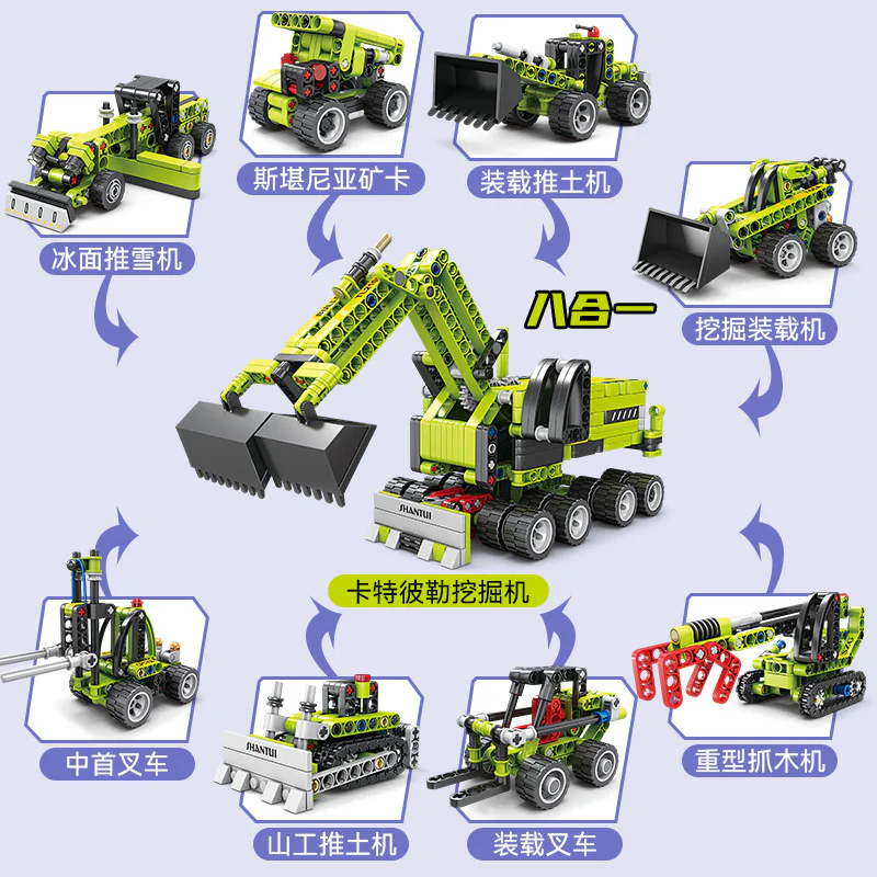 Mechanical Engineer: Caterpillar Excavator 8 开智 KAZI/高博乐 GBL KY1081 image 1