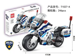 Police motorcycle