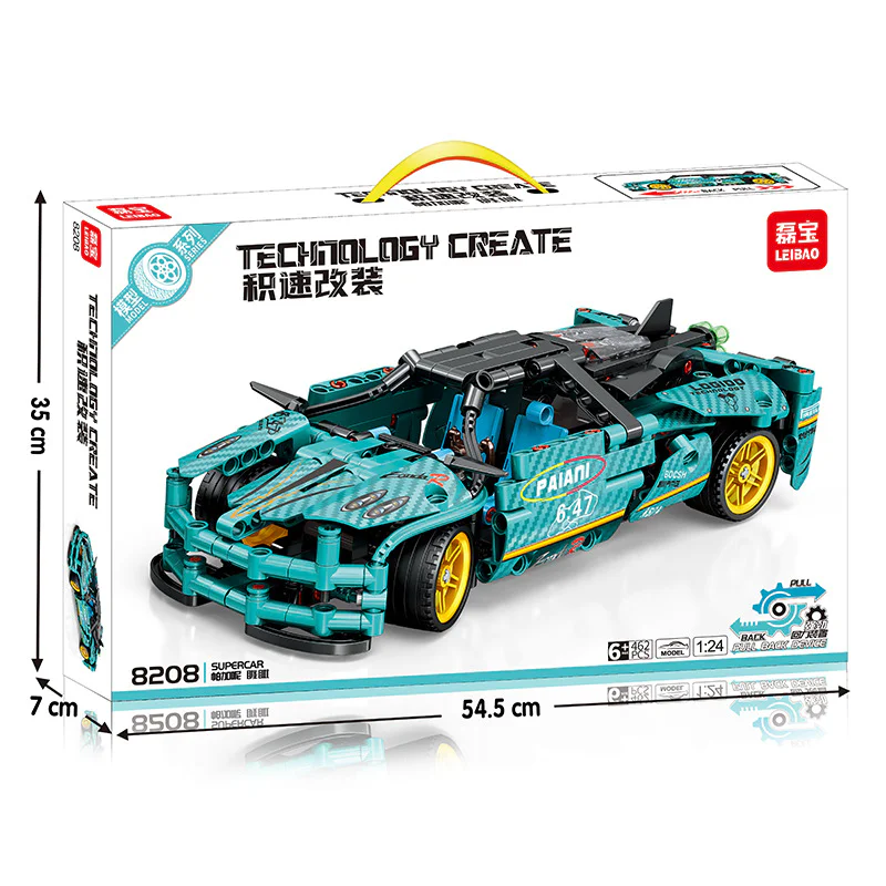 Speed modification: Where's Parker 明迪 minGDi/磊宝 LEIBAO 8208 image 2
