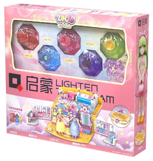 Crystal Girl, luxurious crystal box 启蒙 QMAN/ENLIGHTEN/Keeppley 34015 image 1