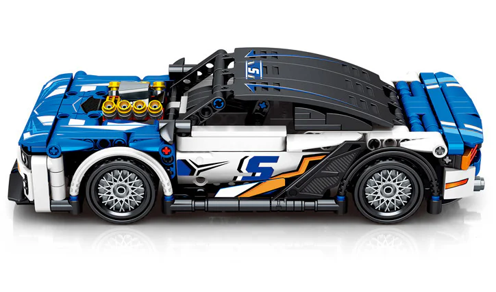 Hurricane Speed: Controlled Blue Devil Racer 森宝 SEMBO 701896 image 2