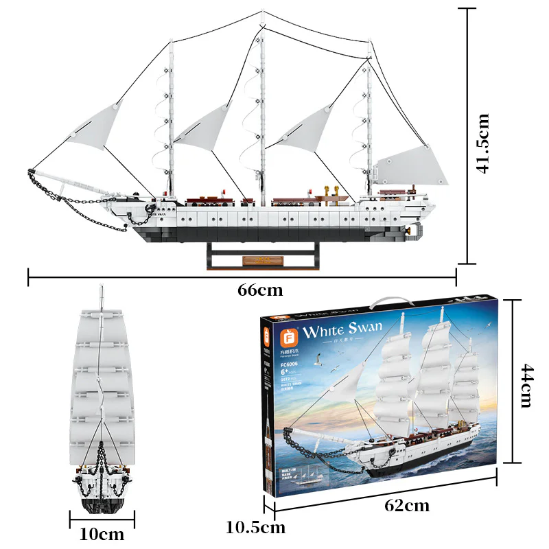 The day goose sailer 方橙积木 Forange FC6006 image 1