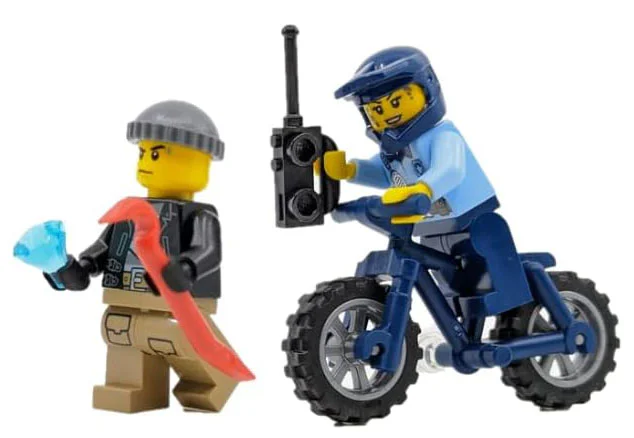 Policewomen and bad guys 乐高 LEGO 952211