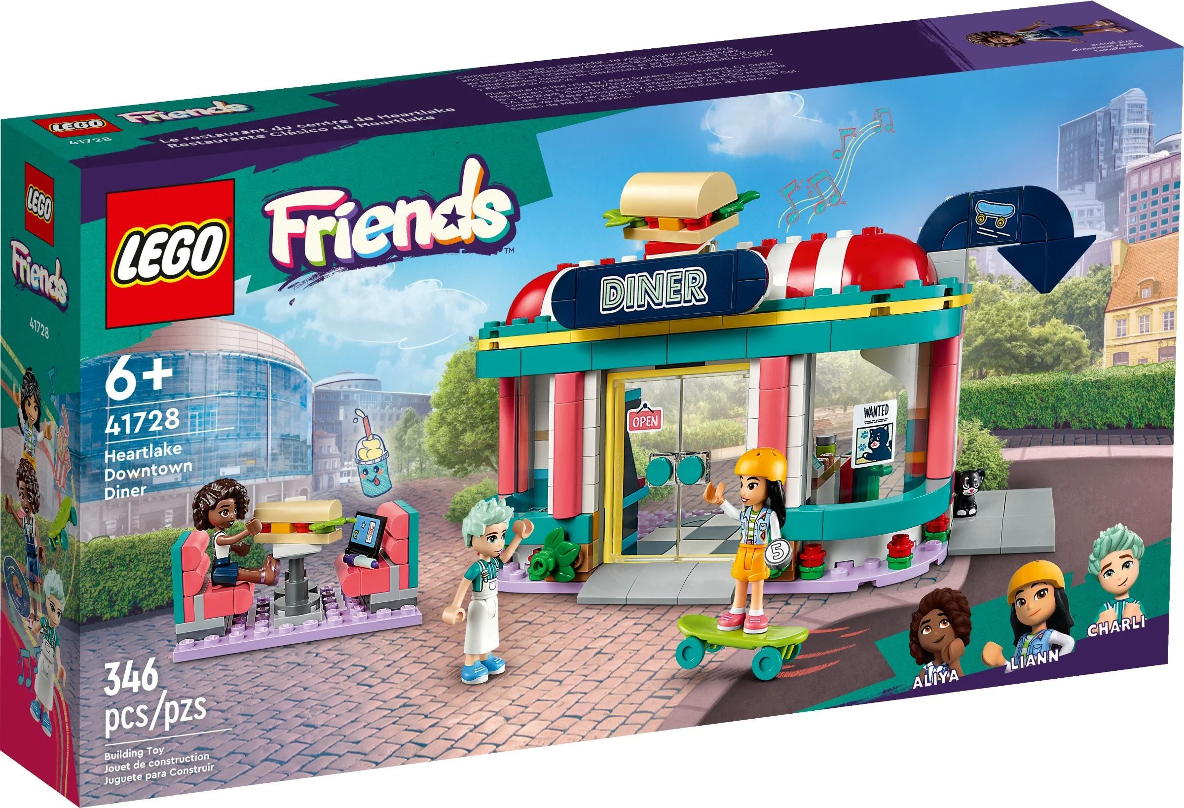 Heart Lake City Dining Room 乐高 LEGO 41728 image 3