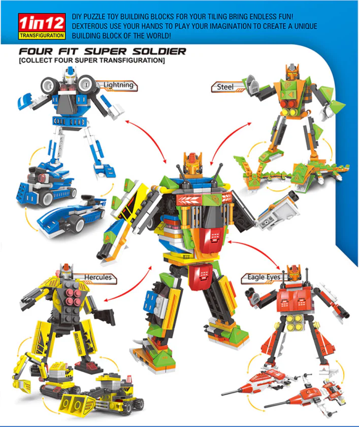 The Scrambles, the super warriors 巧乐童 TS30102 image 1