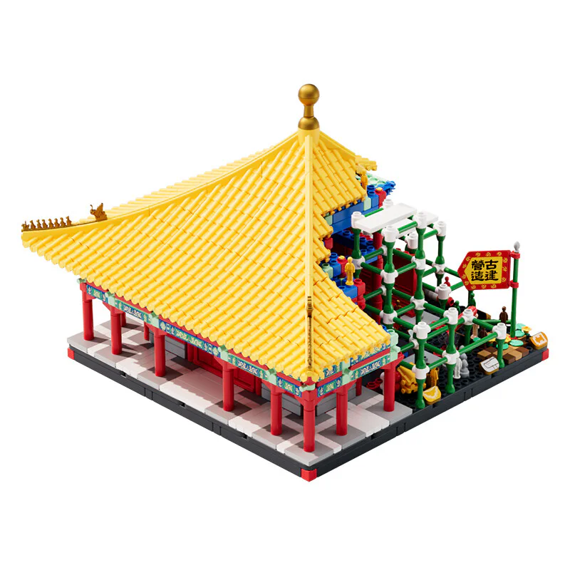 Ancient construction: the Middle Temple 布鲁可 BLOKS 81421