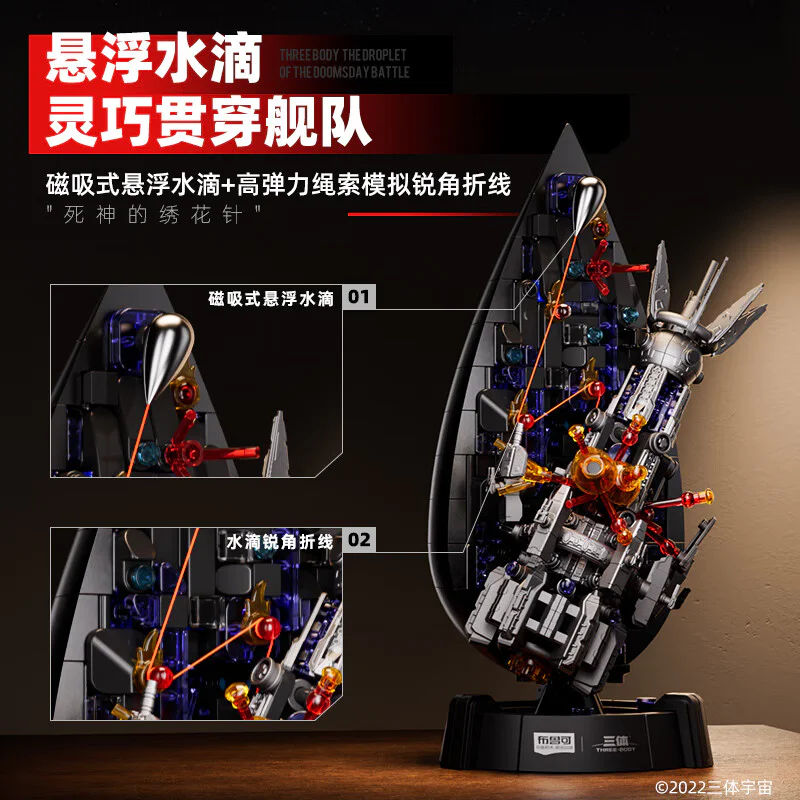 Three bodies: drops of water, battles of doom 布鲁可 BLOKS 71048 image 5