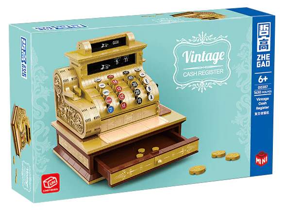 Retro cashier 哲高 ZHEGAO 00387