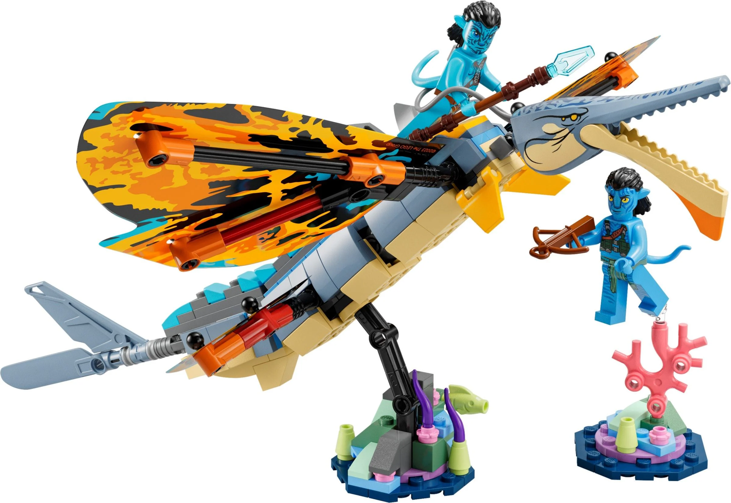 Water-grabbing fish 乐高 LEGO 75576