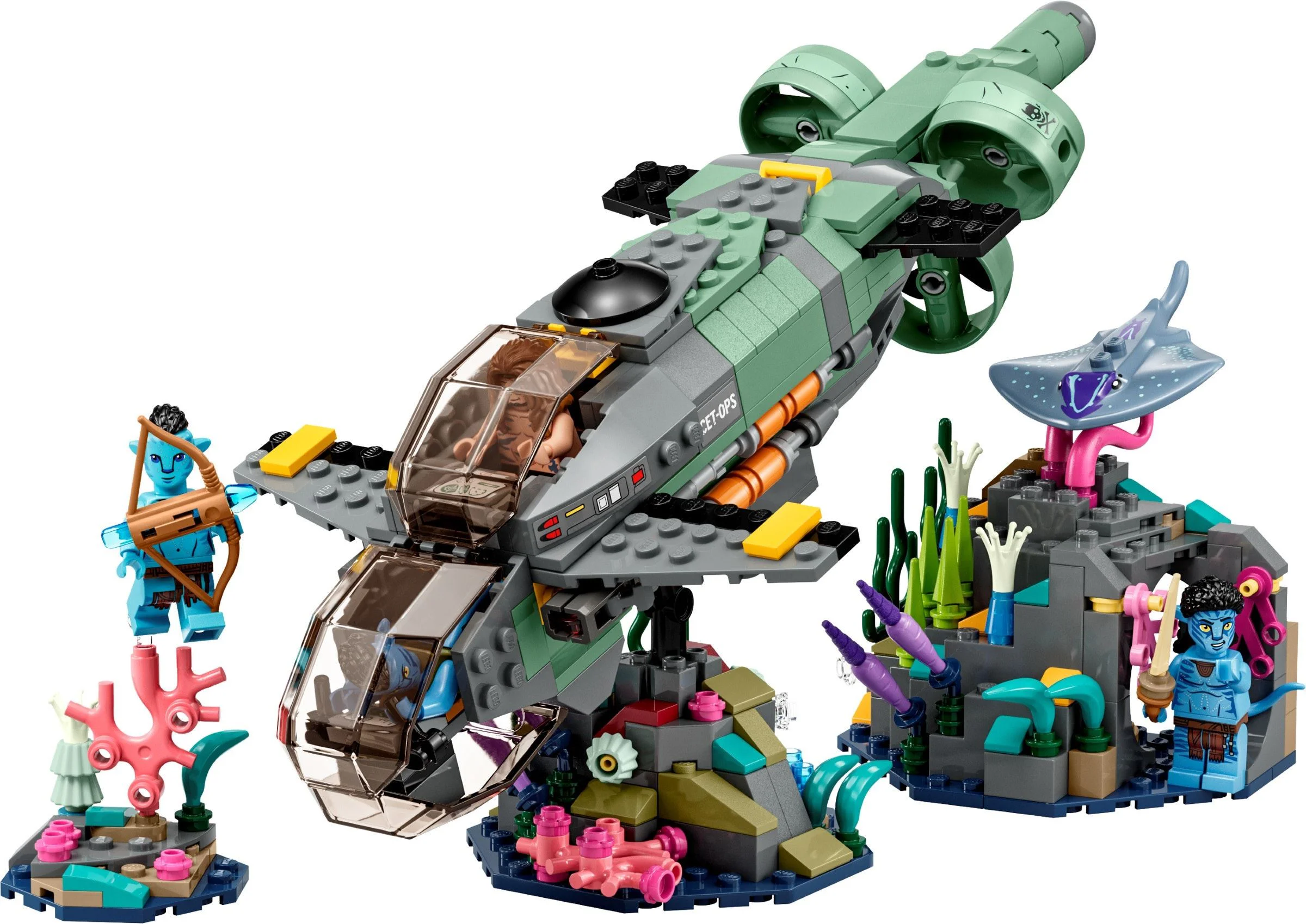 Mako submarine 乐高 LEGO 75577