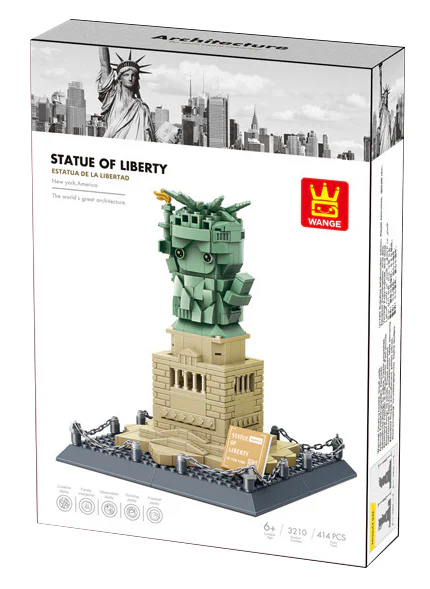 The American Statue of Liberty in New York 万格 WANGE/乐博士 Dr.Luck 3210 image 2