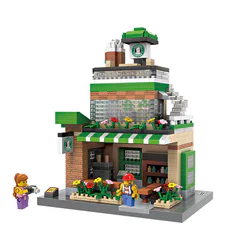 Coffee shop building