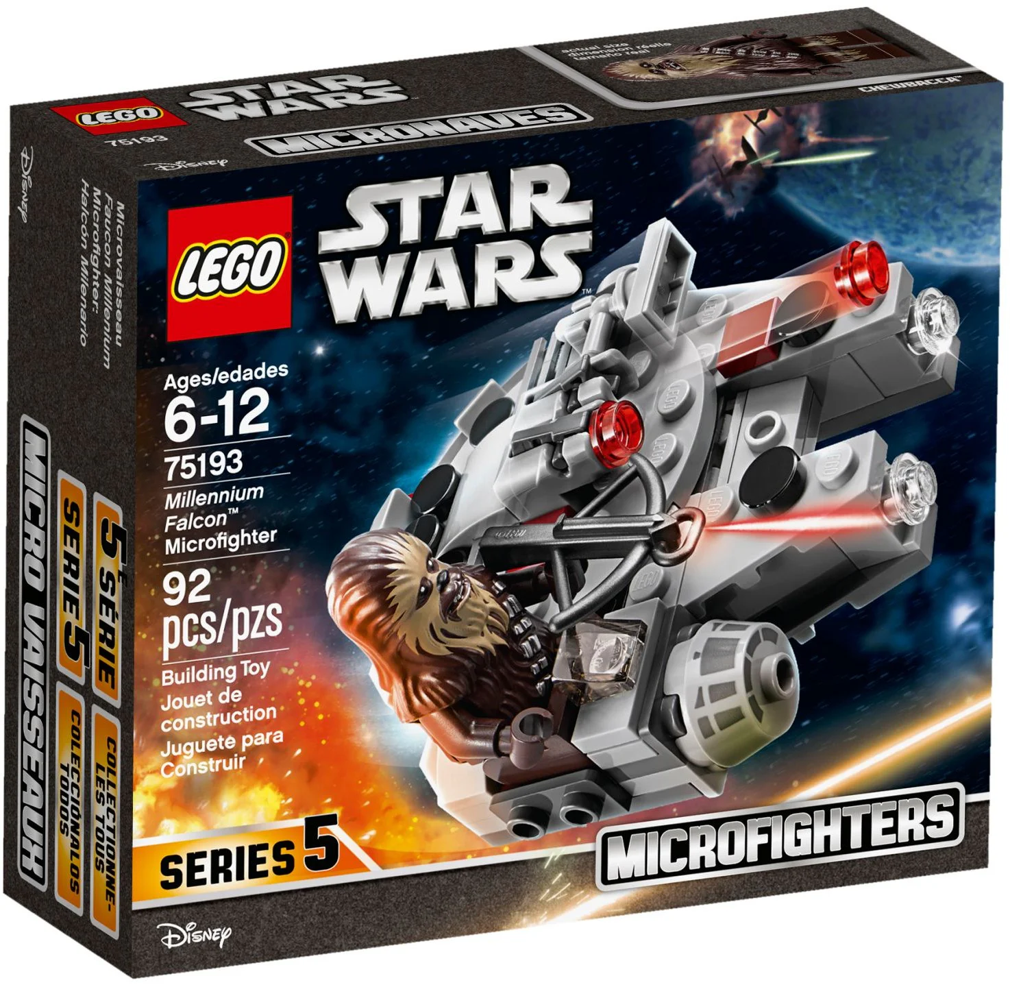 Mysterious Mini Warriors: Millennium Falcon Team 10893 image 1