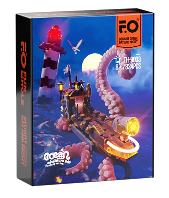 Ocean adventure ship Amazing Brick FH-9003 image 1