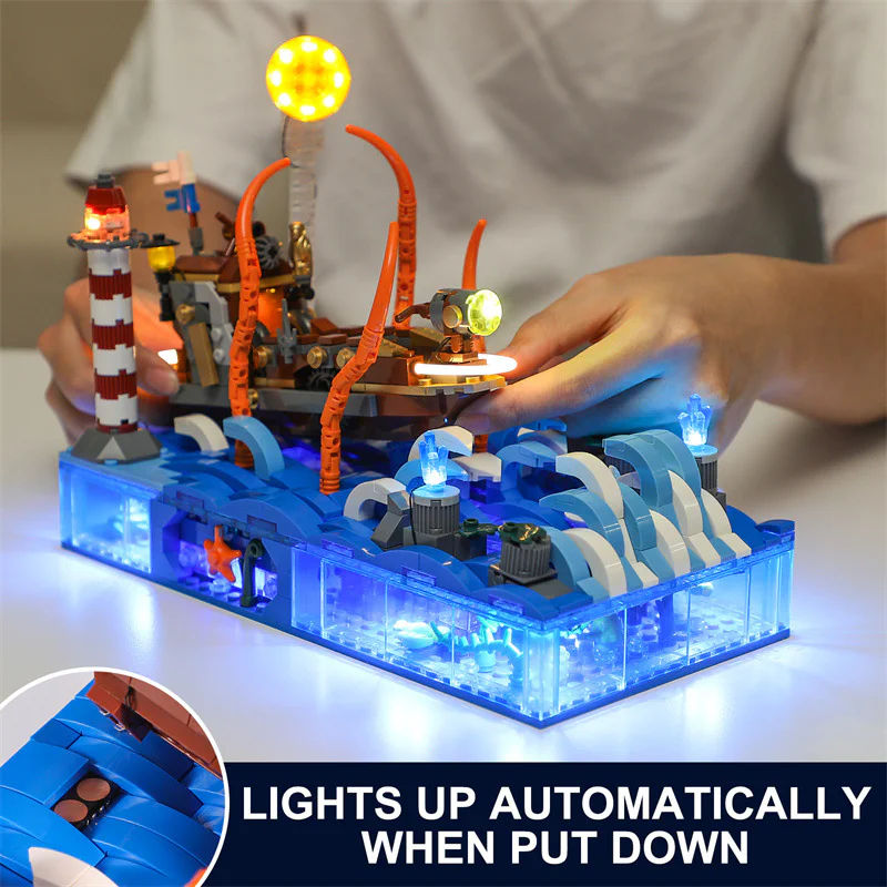 Ocean adventure ship Amazing Brick FH-9003 image 3